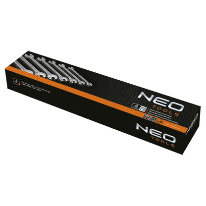 NEO TOOLS VILLÁSKULCS KÉSZLET 8db, 8-22MM, DIN3110 25 év garanciával 09-851