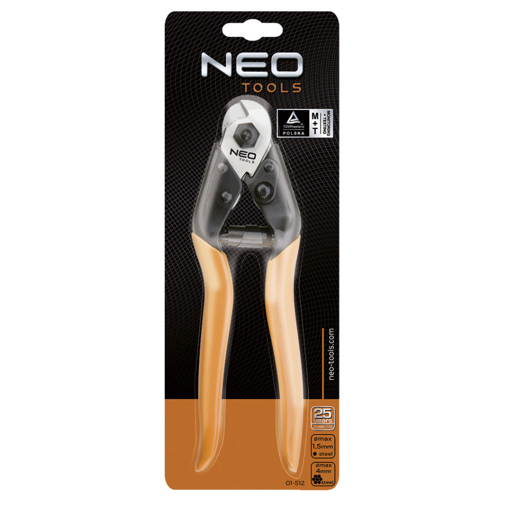 NEO TOOLS DRÓTVÁGÓ FOGÓ 200MM 25 év garanciával 01-512
