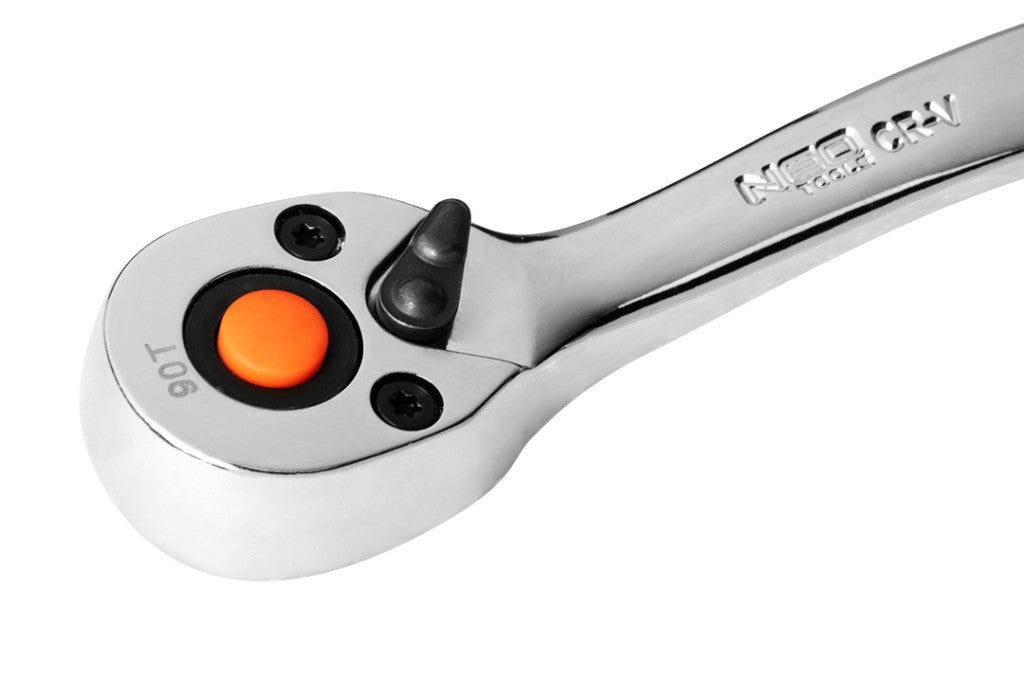 NEO TOOLS Dugókulcskészlet 1/4", 46db 25 év garanciával 10-004