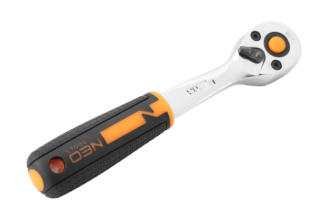 NEO TOOLS Dugókulcskészlet + bitkészlet 1/4" 63db 25 év garanciával 10-008