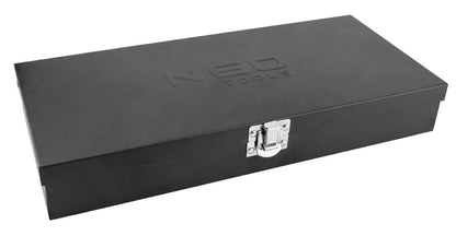 NEO TOOLS Dugókulcskészlet + bitkészlet 1/4" 63db 25 év garanciával 10-008