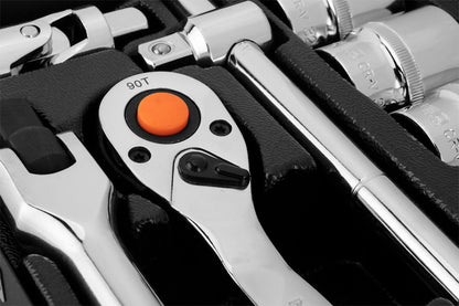NEO TOOLS Dugókulcskészlet 1/2", 25db 25 év garanciával 10-036