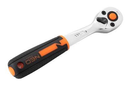 NEO TOOLS Dugókulcskészlet + bitkészlet 1/2", 58db 25 év garanciával 10-042