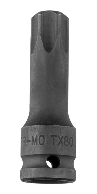 NEO TOOLS Torziós bit ütvecsavarozókhoz 1/2" T80 10-265