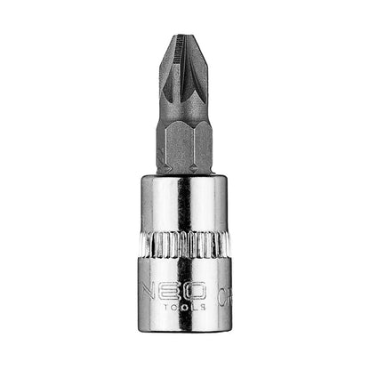 NEO TOOLS PZ2 dugókulcs 1/4" 37mm 10-320