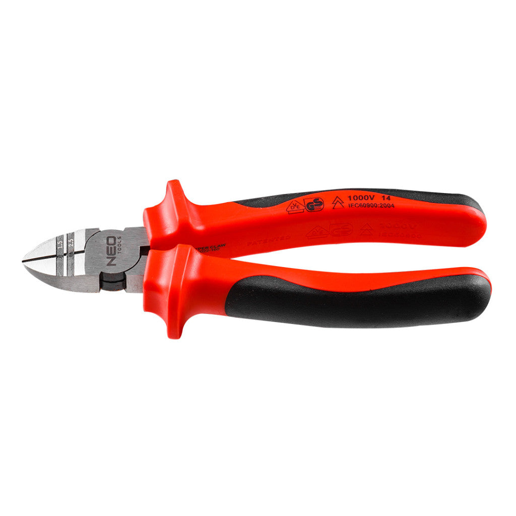 NEO TOOLS OLDALCSÍPŐ FOGÓ 1000V, szigetelt 25 év garanciával 01-525