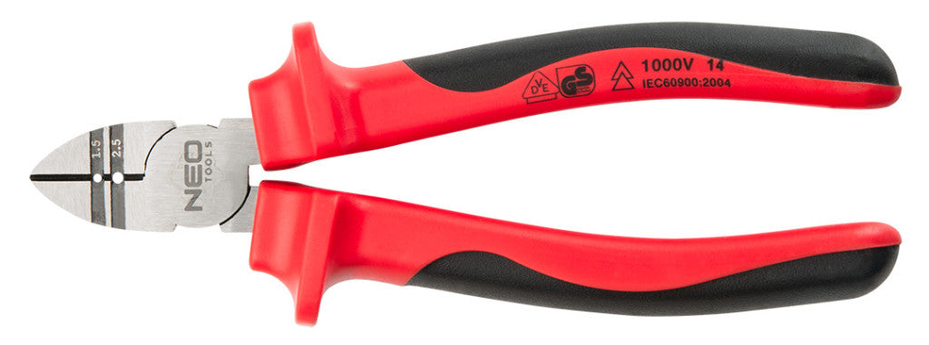 NEO TOOLS OLDALCSÍPŐ FOGÓ 1000V, szigetelt 25 év garanciával 01-525