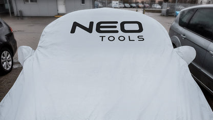 NEO TOOLS Autótakaró ponyva, 4,3 x 1,6 x 1,2m, 2 rétegű 10-474