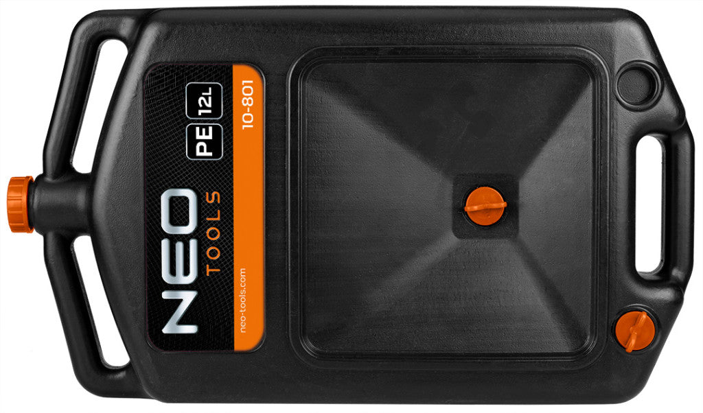 NEO TOOLS Olaj és hűtőfolyadék leeresztő kanna, hordozható, zárt, 12L 10-801