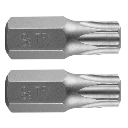 NEO TOOLS Torx bit, 3/8", T50x30mm, S2, 2db 10-926