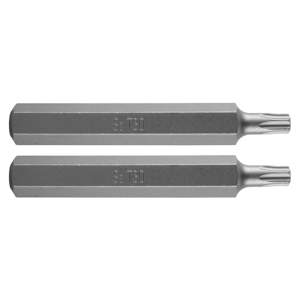 NEO TOOLS Torx bit, 3/8", T30x75mm, S2, 2db 10-940