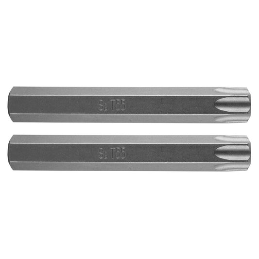 NEO TOOLS Torx bit, 3/8", T55x75mm, S2, 2db 10-948