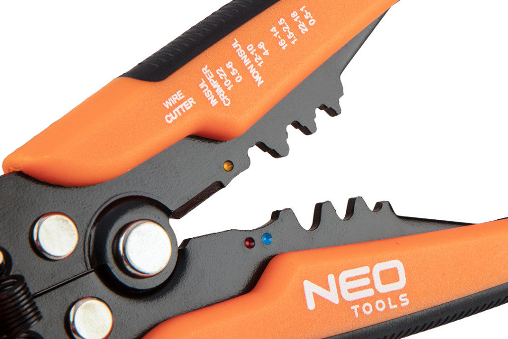 NEO TOOLS Kábelcsupaszító fogó 200MM, autómata 01-540