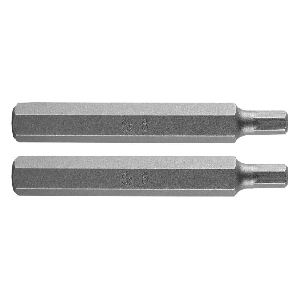 NEO TOOLS Imbusz bit, 3/8", 6x75mm, S2, 2db 10-982