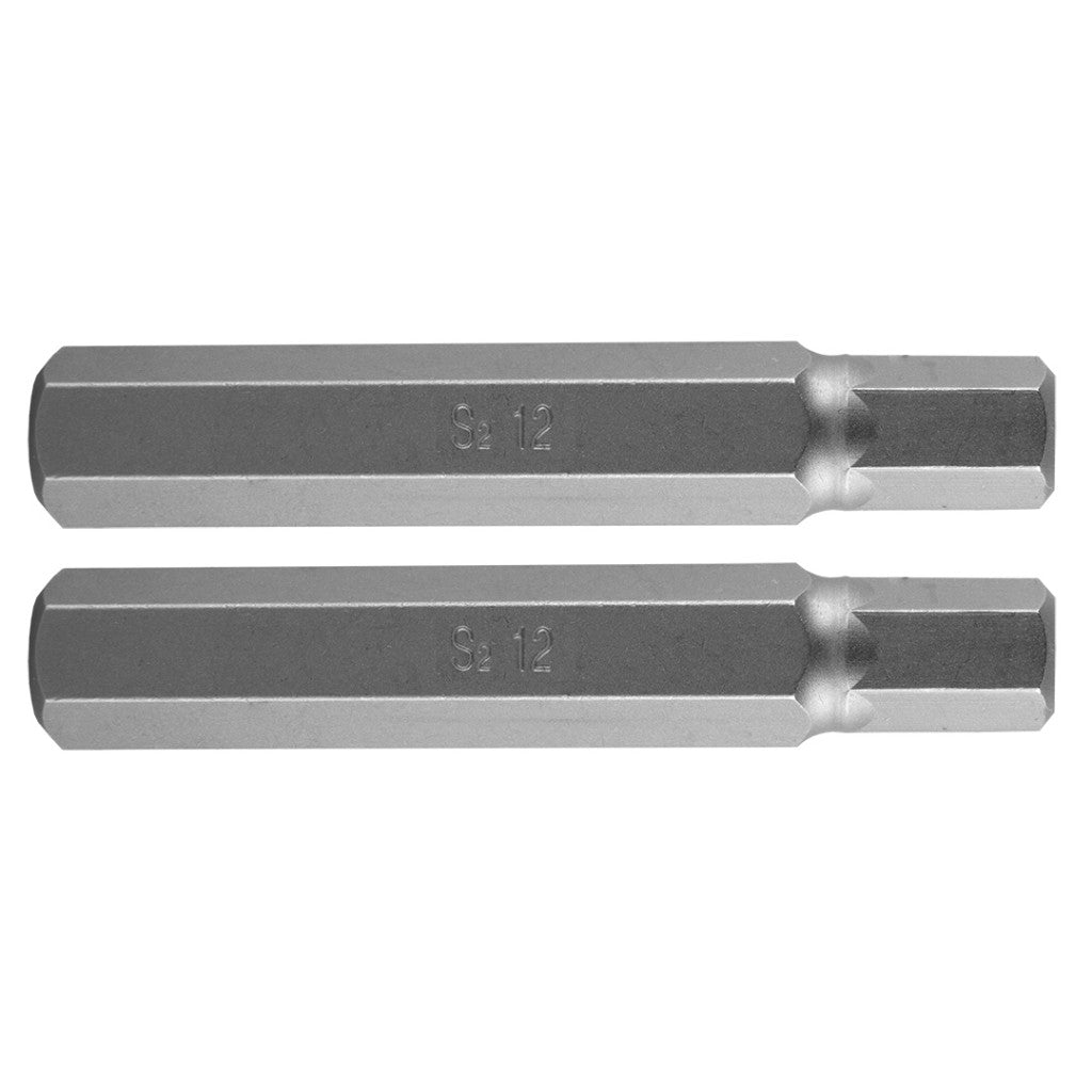 NEO TOOLS Imbusz bit, 3/8", 12x75mm, S2, 2db 10-988