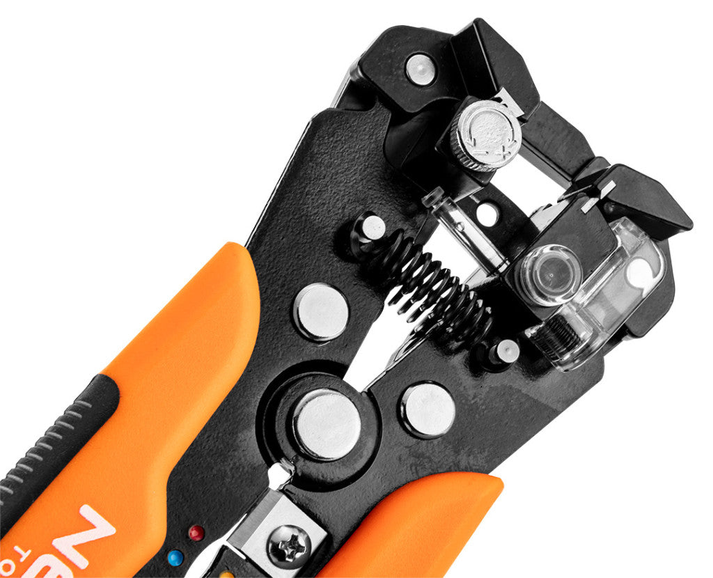 NEO TOOLS Kábelcsupaszító fogó, automata 200mm + csatlakozók 230db 01-542