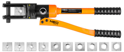 NEO TOOLS Hidraulikus krimpelő-, érvéghüvelyfogó, 16-300mm, 12t 01-543