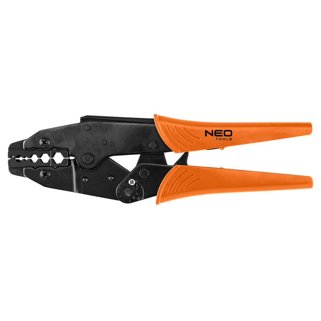 NEO TOOLS Krimpelő-, kábelsarufogó 1,72-8,1mm2 antennasarukhoz 01-545