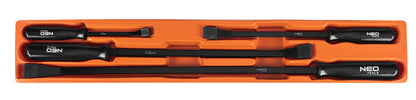 NEO TOOLS Autós feszítővas, kárpit patent kiszedő készlet 4 részes 25 év garanciával 11-113