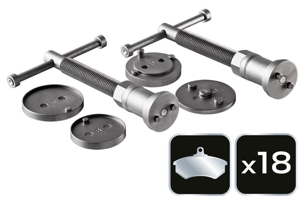 NEO TOOLS TÁRCSAFÉK MUNKAHENGER VISSZANYOMÓ KÉSZLET 18db 11-122