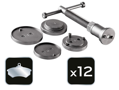 NEO TOOLS TÁRCSAFÉK MUNKAHENGER VISSZANYOMÓ KÉSZLET 12db 11-123