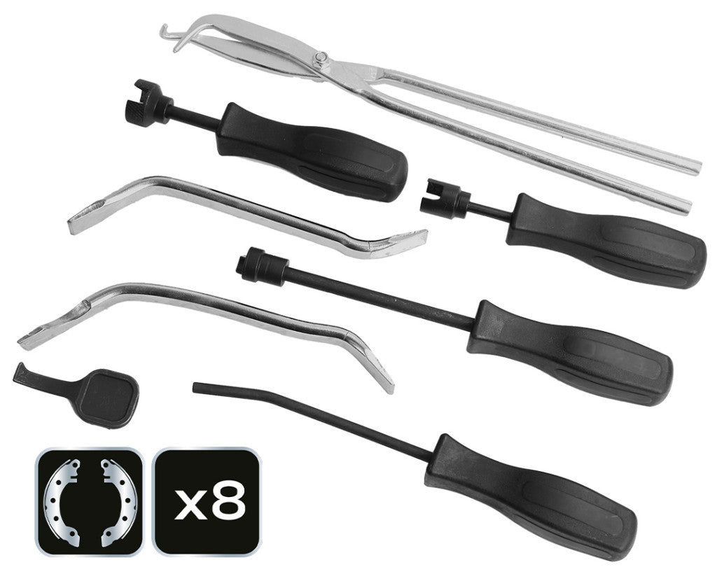 NEO TOOLS Dobfék szerelőkészlet, 8db 11-131
