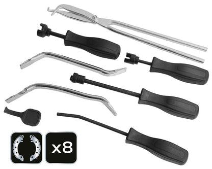 NEO TOOLS Dobfék szerelőkészlet, 8db 11-131