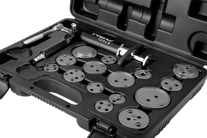 NEO TOOLS Tárcsafék munkahenger visszanyomó készlet, pneumatikus nyomószerszámmal 11-132