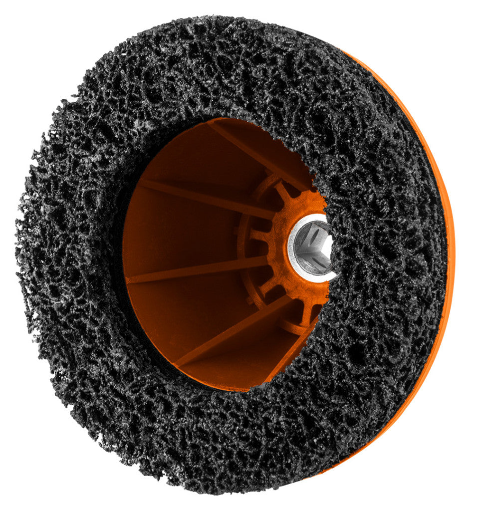 NEO TOOLS Kerékagy tisztító dörzstárcsa, 150mm, 1/2" négyszög csatlakozó 11-136