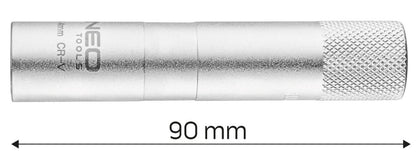 NEO TOOLS Gyújtógyertyakulcs 3/8", 14x90mm 25 év garanciával 11-152
