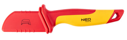 NEO TOOLS KÁBELVÁGÓ KÉS 1000V, 180MM, SZIGETELT, KAMPÓS PENGE 01-553