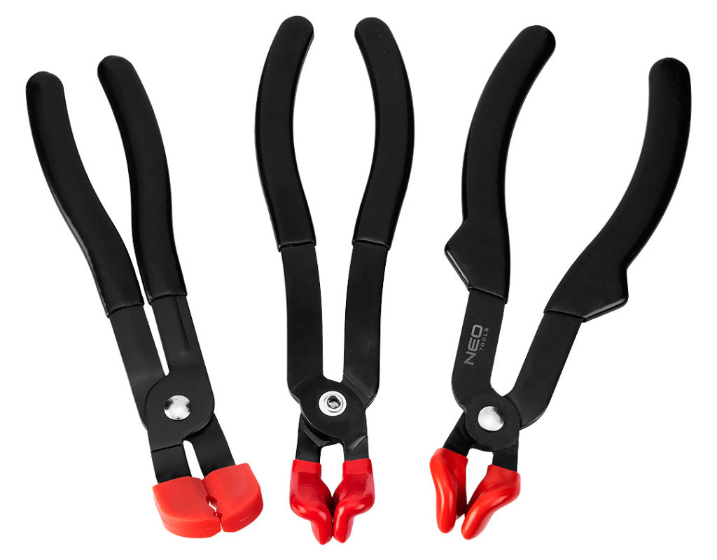 NEO TOOLS Gyújtókábel lehúzó fogó, 3db-os 25 év garanciával 11-165