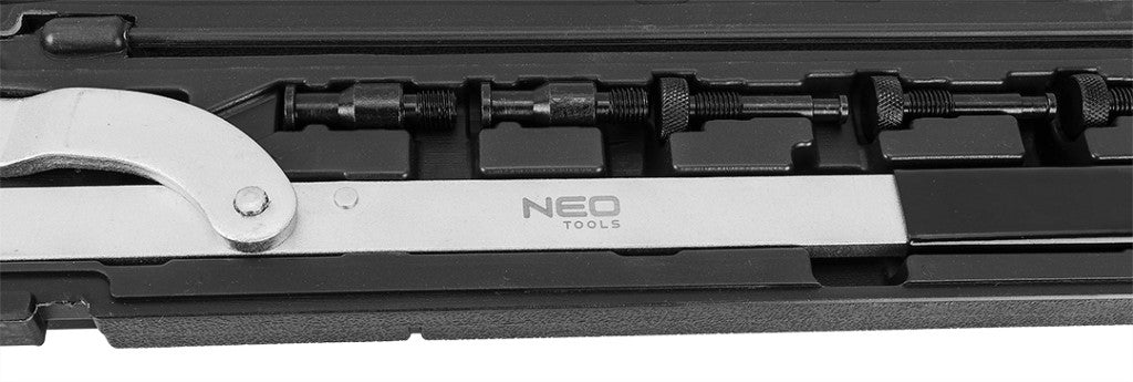 NEO TOOLS Ékszíj feszítő kulcs, 11db 11-168