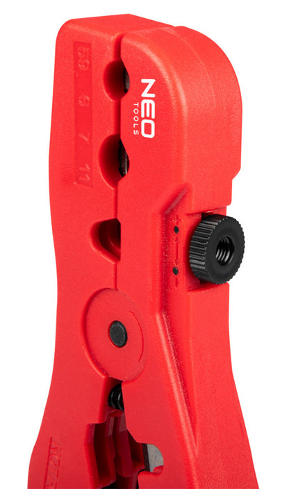 NEO TOOLS Kábelcsupaszító, koax kábelekhez 01-554