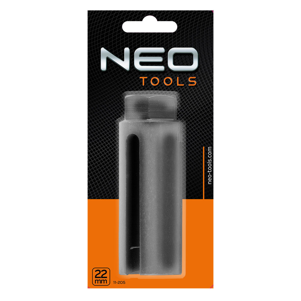 NEO TOOLS Lambdaszonda kulcs 22mm, hosszú 25 év garanciával 11-205