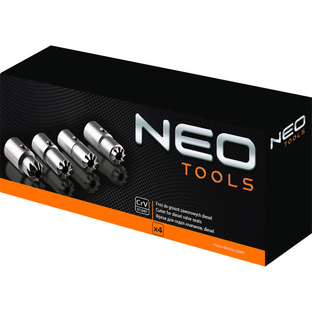 NEO TOOLS Diesel porlasztócsúcs szelepfészekmaró készlet 11-218