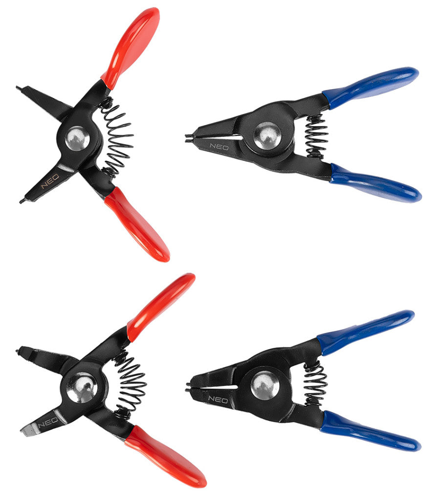 NEO TOOLS Mini zégergyűrű fogókészlet 11-227