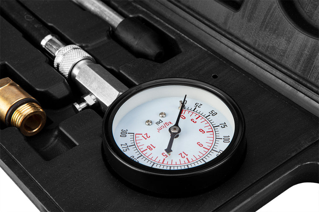 NEO TOOLS Kompresszió mérő készlet benzinmotorokhoz max. 21bar 11-261