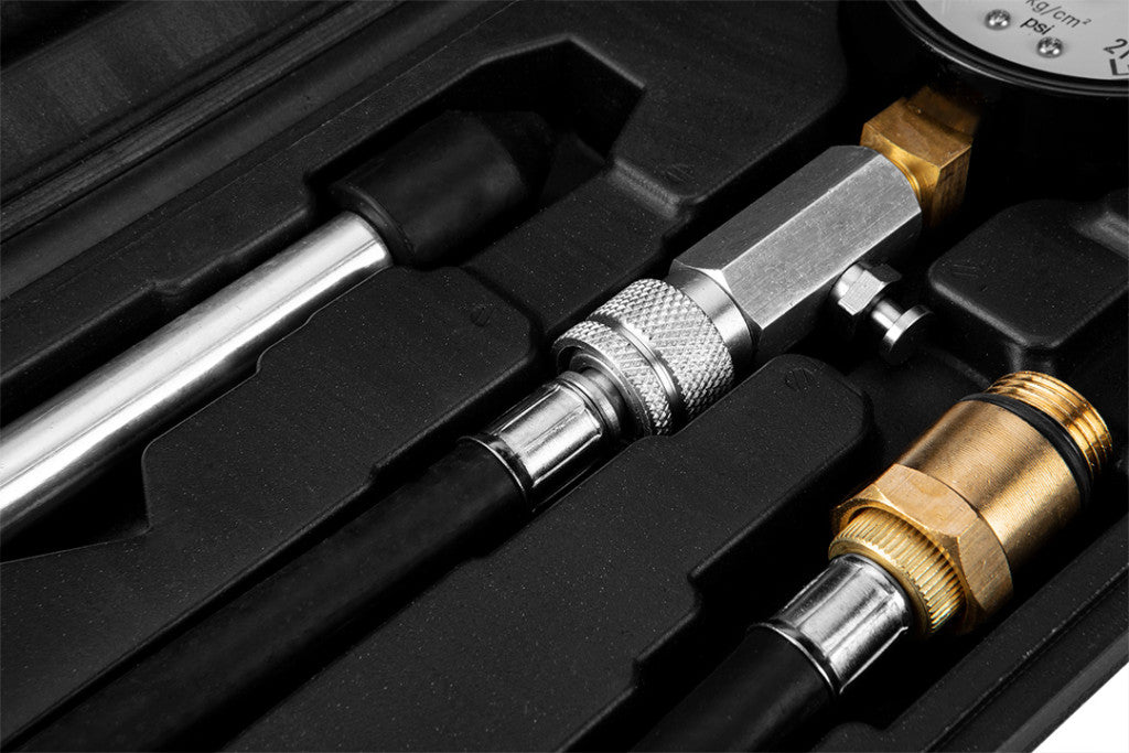 NEO TOOLS Kompresszió mérő készlet benzinmotorokhoz max. 21bar 11-261
