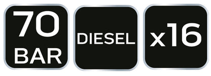 NEO TOOLS Kompresszió mérő készlet diesel 16db 11-262
