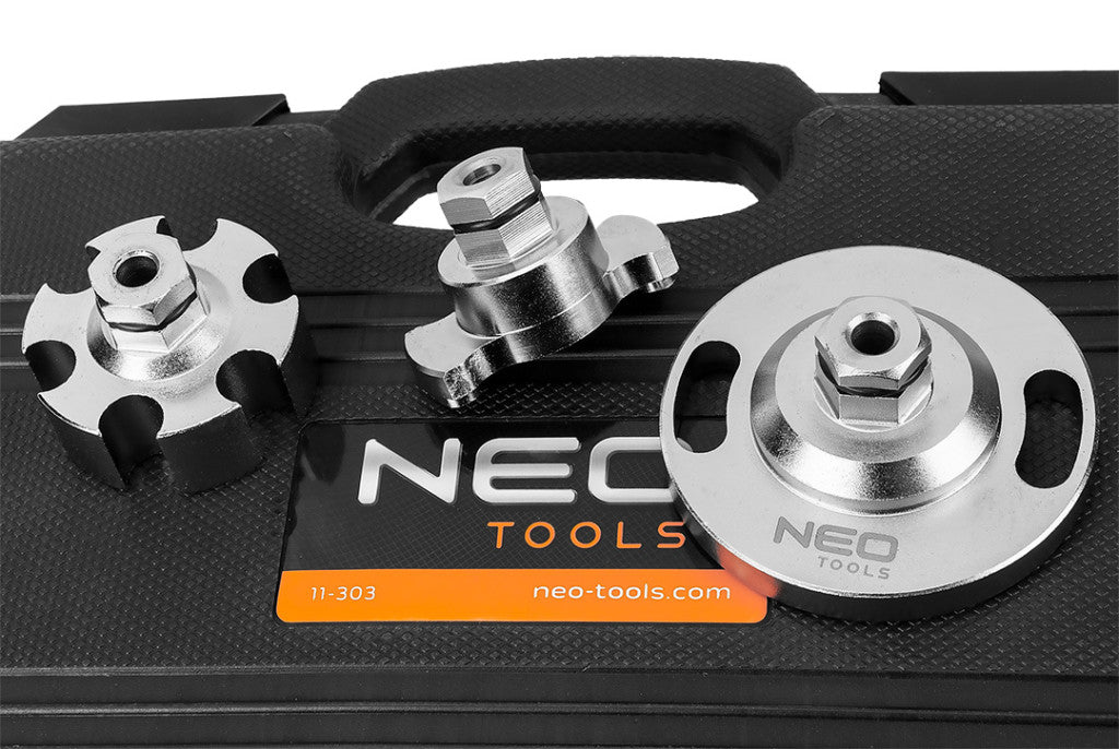NEO TOOLS Vezérműtengely blokkoló készlet, VAG dízelmotorokhoz 11-303