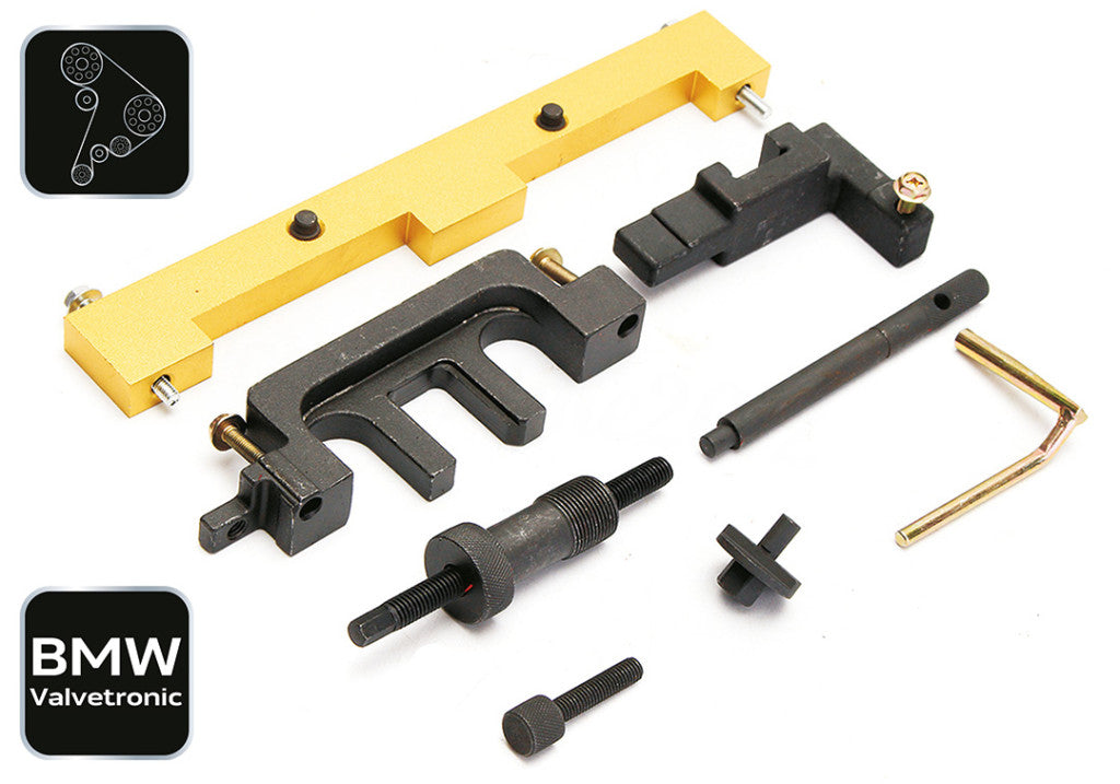 NEO TOOLS Vezérműtengely blokkoló készlet, BMW benzinmotorokhoz (Valvetronic) 11-314