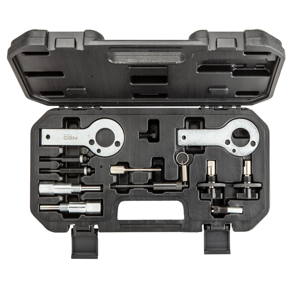 NEO TOOLS Vezérműtengely blokkoló készlet, Fiat/GM dízelmotorokhoz 11-323