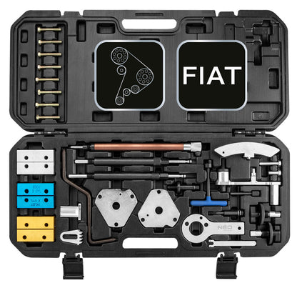 NEO TOOLS Vezérműtengely blokkoló készlet, Fiat benzin és dízelmotorok 11-326