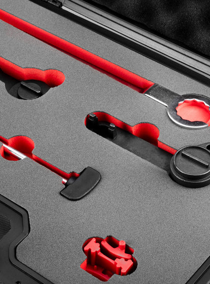 NEO TOOLS Vezérműtengely blokkoló készlet, VAG 1.2/1.4 TSI/TFSI/TG benzin és dízelmotorokhoz 11-338