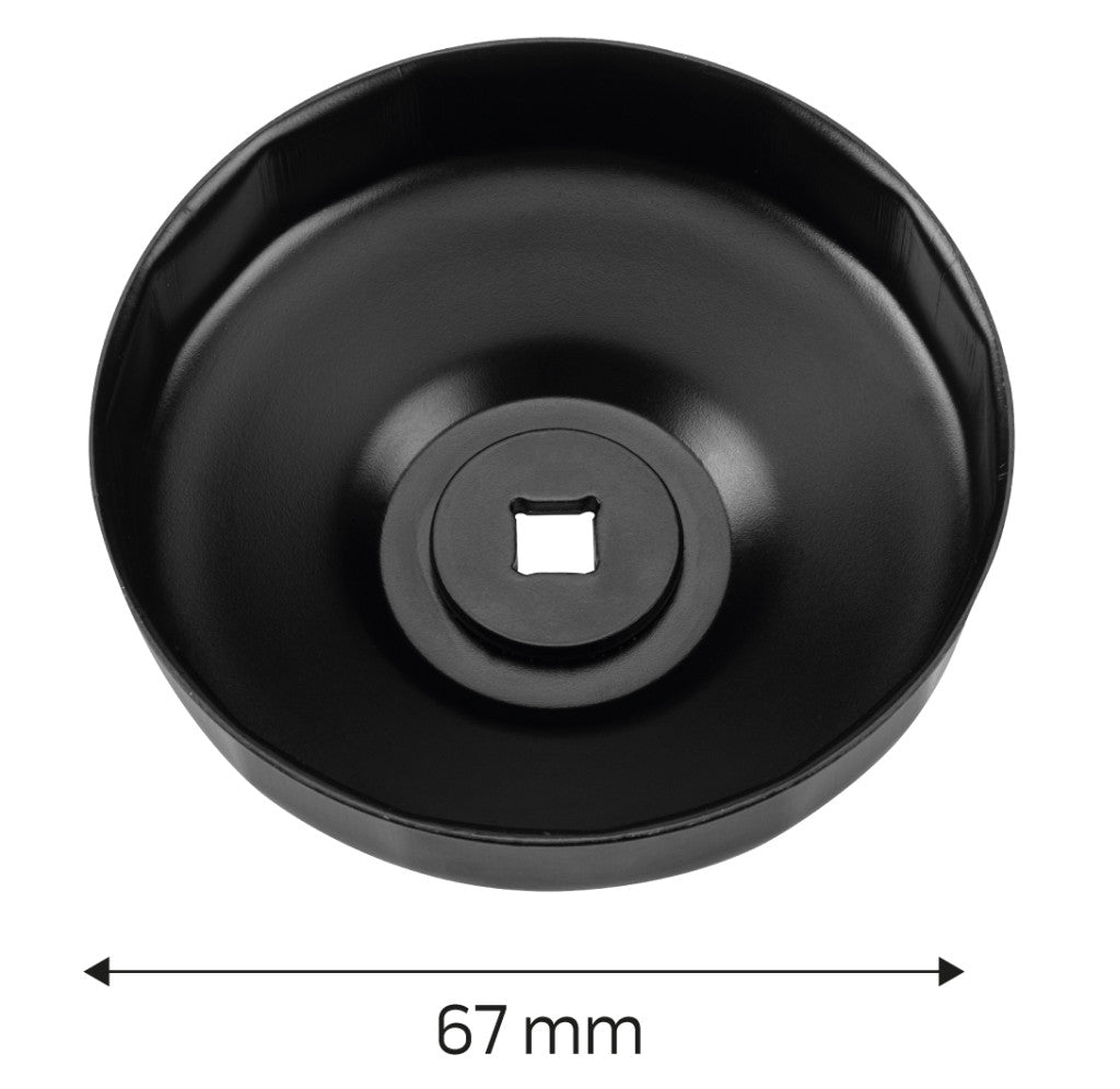 NEO TOOLS Olajszűrő kulcs 67mm, 14 pontos, 3/8" kulcsnyílással 11-362