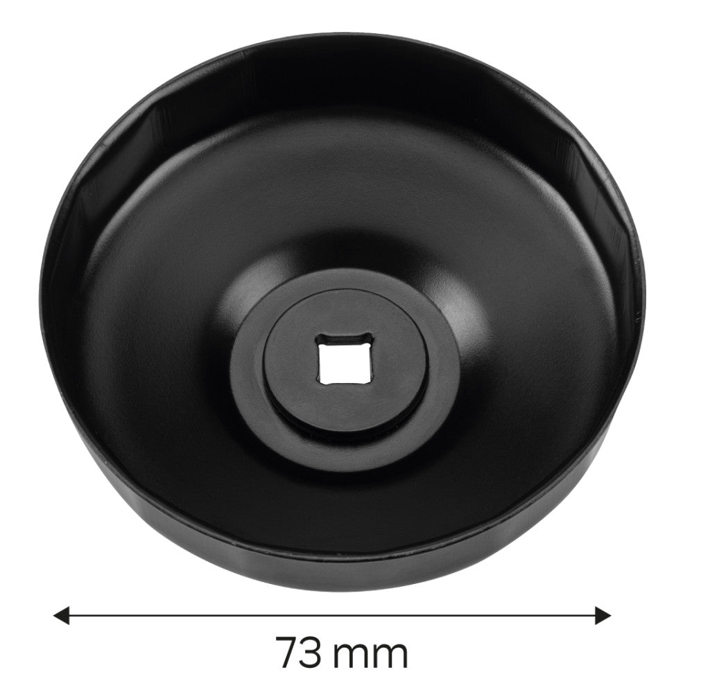 NEO TOOLS Olajszűrő kulcs 73mm, 14 pontos, 3/8" kulcsnyílással 11-363