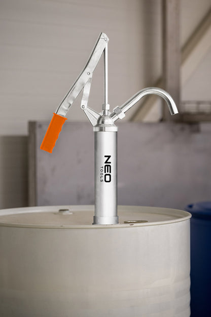 NEO TOOLS Hordópumpa, kézi, 18liter/perc, 60-200l-es hordókhoz 11-565