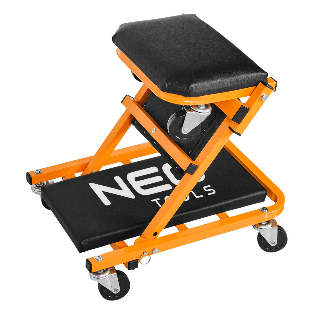 NEO TOOLS Szerelőágy és szék, 2 az 1-ben 11-601-1