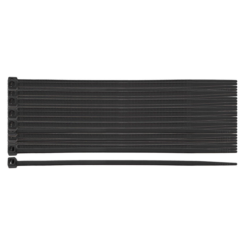 NEO TOOLS Kábelkötegelő, gyorskötöző, EXTREME, UV álló, fekete, 2,5x80mm, 100db/cs 01-620